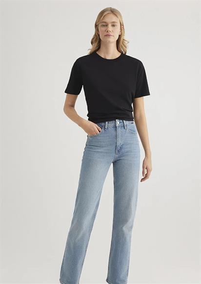 Mavi Kadın Yuvarlak Yaka  T-shirt 1600955-900