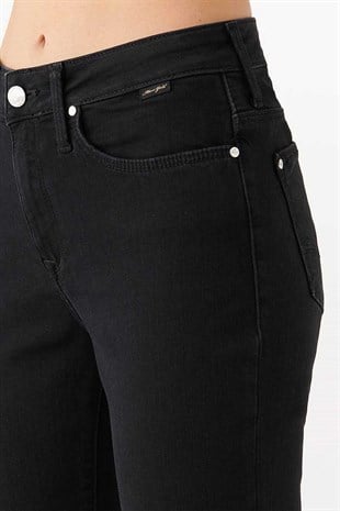 Mavi Kendra Dark Smoke Gold Luxury Kadın Pantolon 1074681772