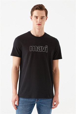 Mavi  Logo Siyah Erkek T-Shirt 065781-900