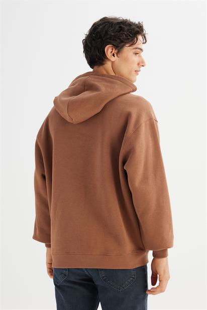 Lee Erkek Mid Logo Hoodie Erkek Sweatshirt L2520157024