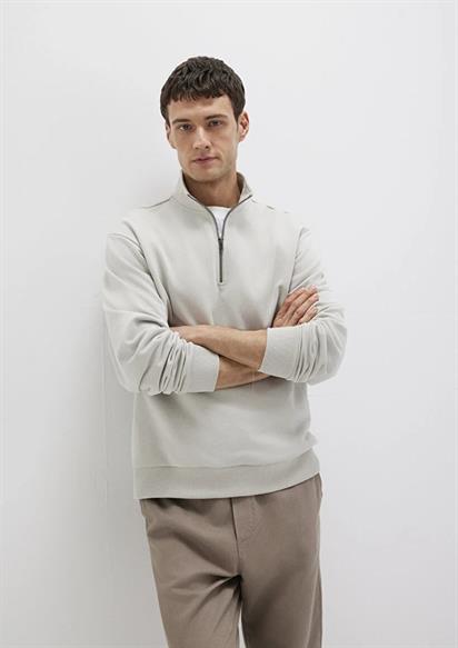 Mavi Half Zıp  Açık Gri Erkek Sweatshirt 0S10419-70074