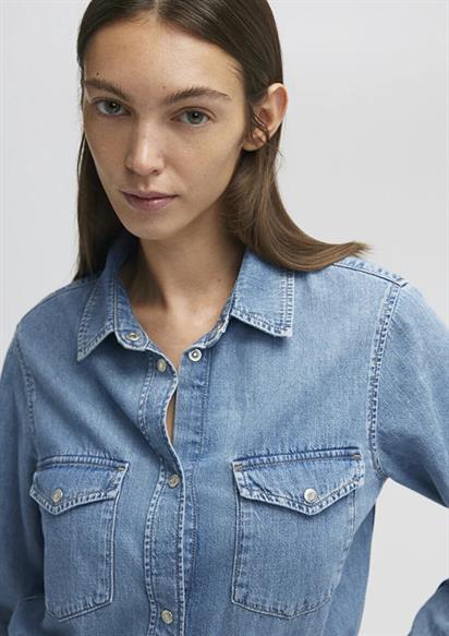 Mavi Merida Mid Kadın Gömlek 1210662-86492