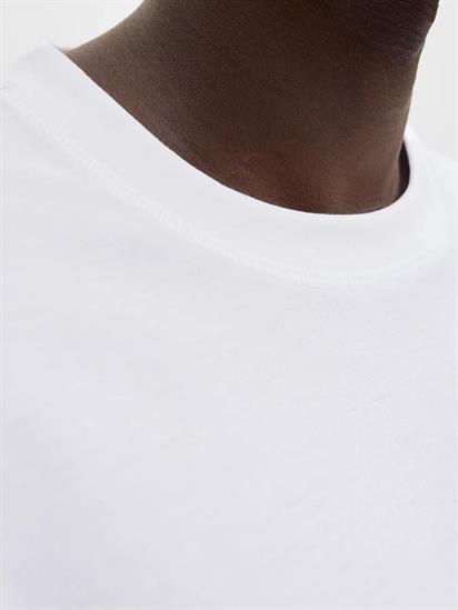 Jack Jones Jcofusıon Badge Tee SS Crew Neck LN Erkek T-Shırt-12289962