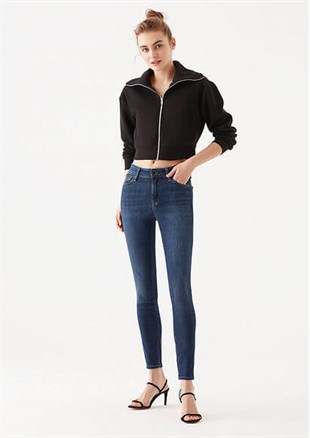 Mavi Tess Indigo Gold Luxury Kadın Pantolon