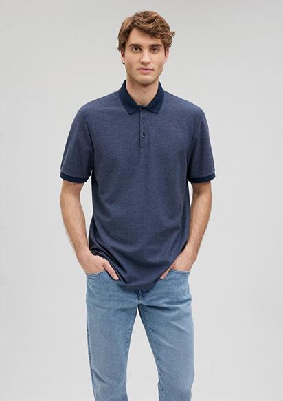 Mavi Polo Yaka Erkek T-shirt