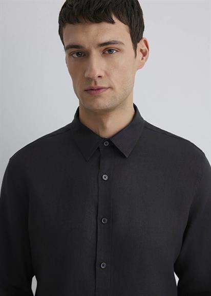 Mavi Erkek Uzun Kol Kot Gömlek 0211466-900