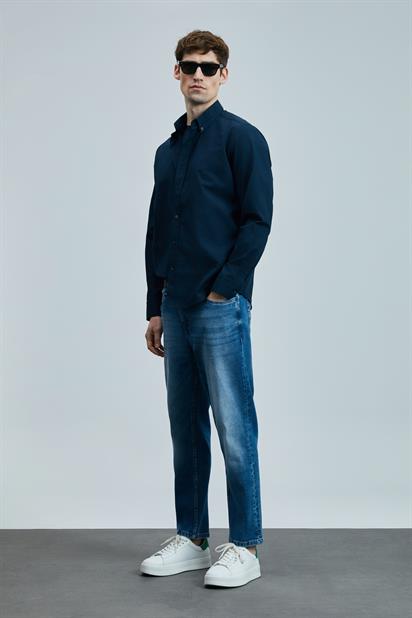 Lufıan Ellery Erkek Basic Regular Fit Gömlek 111010637