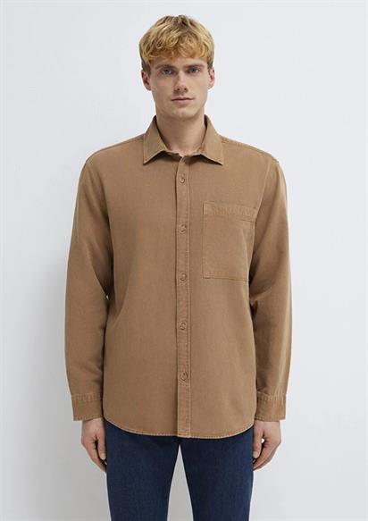 Mavi Cepli  TigerS Eye Erkek Gömlek