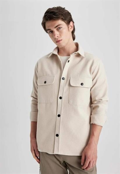 Defacto Erkek Sand Gömlek A7891AX