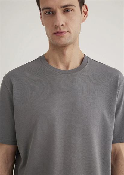 Mavi Bisiklet Yaka  Gri Erkek T-Shirt 0611596-80020