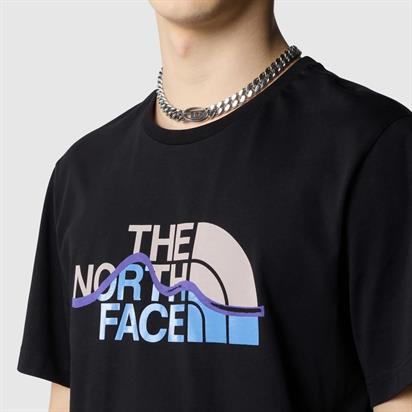 The North Face M S/S Mountaın Lıne  Erkek T-Shirt NF0A87NTJK31