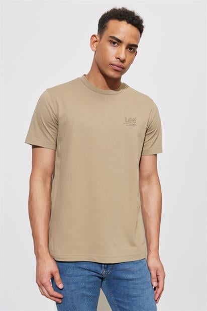 Lee Lightweight SS Tonal Logo Crew Neck Bisiklet Yaka T-shirt L68SFE56
