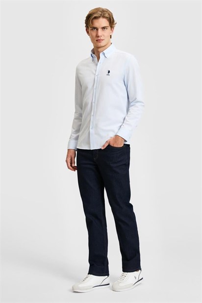 U.S. Polo Assn. Erkek Dokuma Gomlek PU-8946