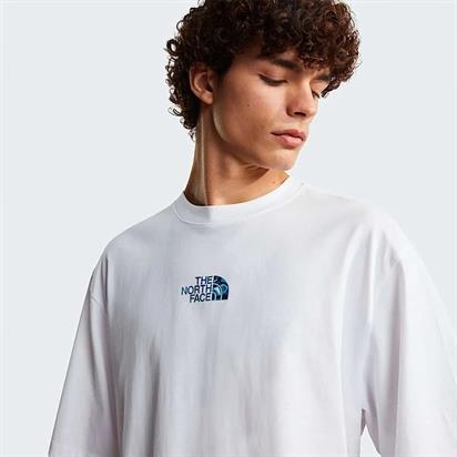 The North Face M Lıquıd Logo Oversıze Eeve Tee- Erkek T-Shirt NF0A8G9UFN41