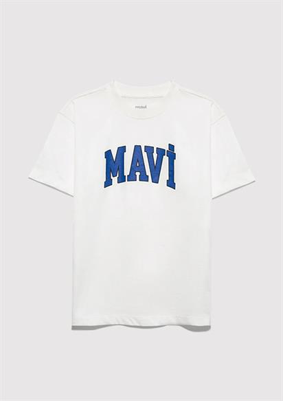 Mavi Baskılı Çocuk T-shirt-6610418-70057