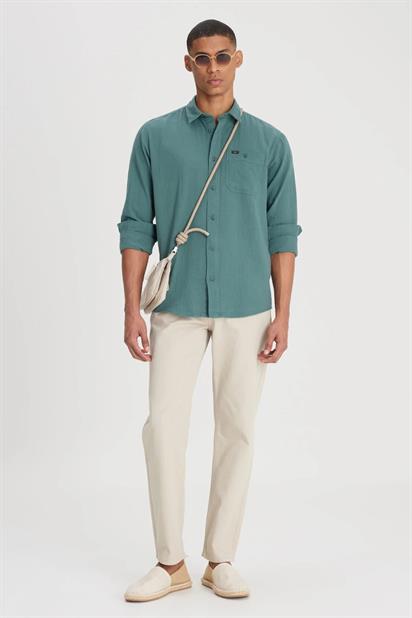 Lee Uzun Kollu Erkek Gömlek L66N205295OT