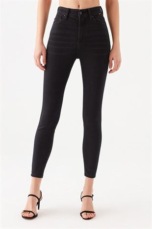 Mavi Acaip Dark Smoke Str Kadin Pantolon 101065-32045