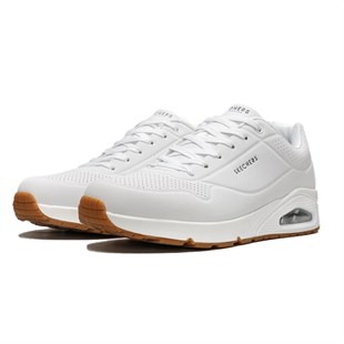 Skechers Uno-Stand On Air Erkek Günlük Ayakkabı - 52458 Wht