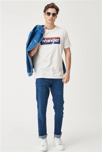 Wrangler Lightweight SS 3Color Logo Crew Neck Bisiklet Yaka T-shirt W7H4D3737
