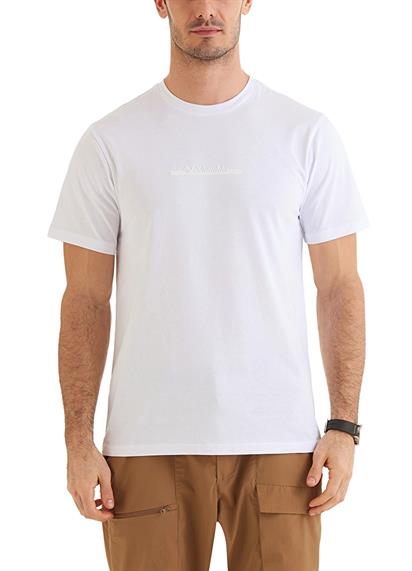 Columbia Csc M Bar Splıt Graphıc Ss Tee Kısa Kollu Erkek T-Shirt CS0121_100