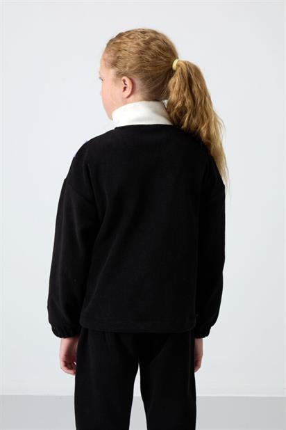 Tommy Life Kız Garson Dik Yaka  Sweat