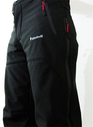 Mudwill Outdoor Softshel Siyah Erkek Pantolon 402100