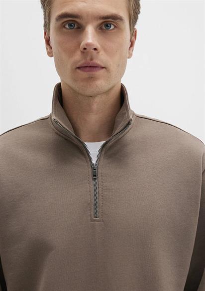 Mavi Half Zıp  Walnut Erkek Sweatshirt 0S10419-70380