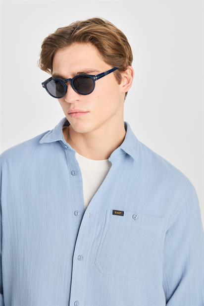Lee Müslin Erkek Gömlek