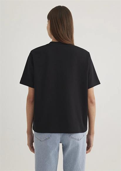 Mavi Kısa Kollu  Siyah Kadın T-Shirt 1612122-900