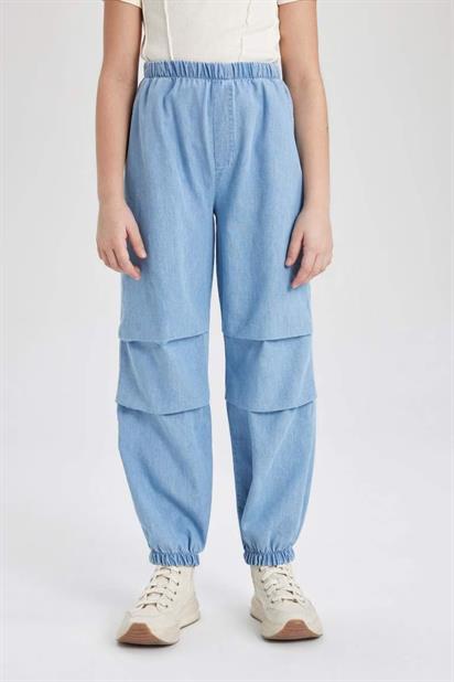 Defacto Kız Çocuk Lt.Blue Pantolon A6234A8