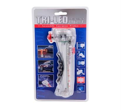 Andoutdoor F2008 Cam Kırma Aparatlı Mıknatıslı Acil Sinyal Feneri   F2008