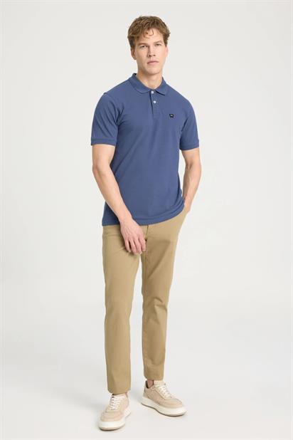 Lee Kısa Kollu Polo Erkek T-shirt W7D5K4XX2TXZ8