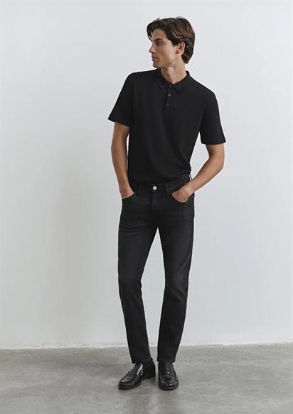 Mavi Jake Deep Smoke Lux Black Erkek Jean 0042286544