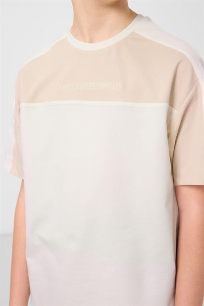 Tommy Life Erkek Garson Oversıze T-Shirt O Yaka T17EG-11290