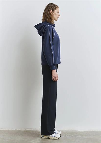 Mavi Kapişonlu  Denizci Mavi Kadın Sweatshirt 1S10362-87518