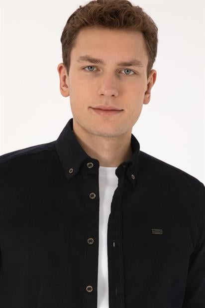 U.S Polo Assn. Erkek Dokuma Gömlek