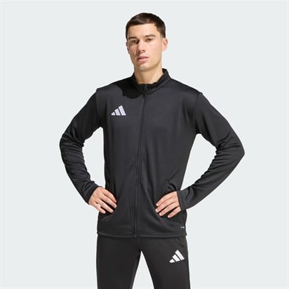 Adidas ENT26  Black/Whıte Erkek Tam Fermuarlı Sweatshirt JZ6587