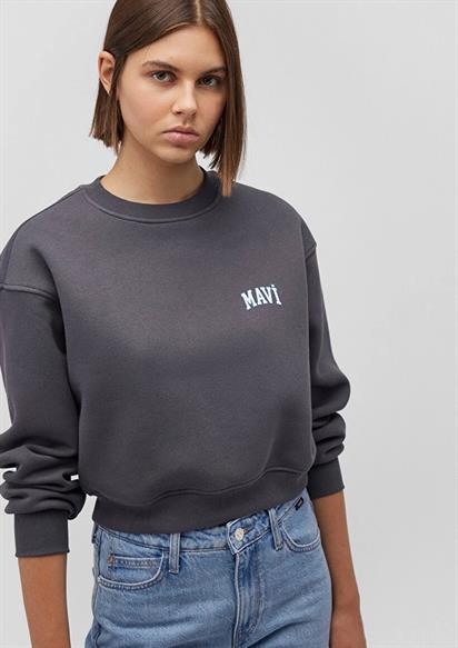 Mavi Koyu Gri Kadın Sweatshirt