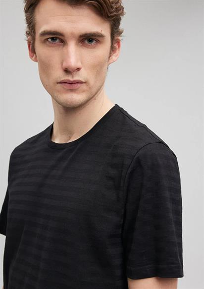 Mavi Siyah Erkek Tişört