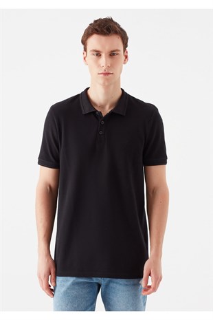 Mavi Polo Tşört Siyah 064946-21842