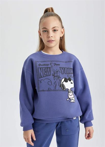 Defacto Kız Çocuk Sweatshirt