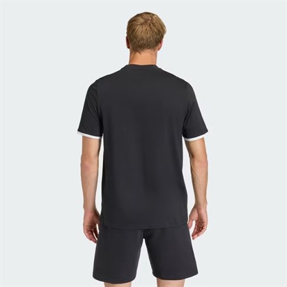 Adidas ENT26   Black/Whıte Erkek Bisiklet Yaka T-Shirt JZ6675
