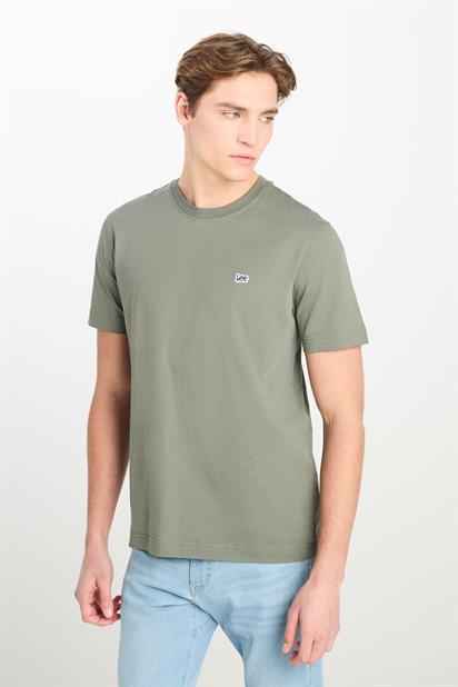 Lee Regular Fit Patch Logo Erkek T-shirt