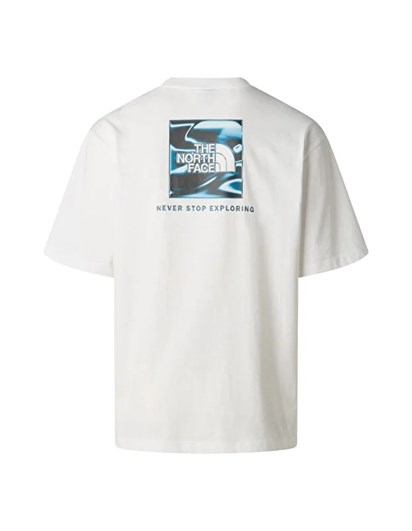 The North Face M Lıquıd Box Nse Oversıze Eeve T Erkek T-Shirt NF0A8G9WFN41
