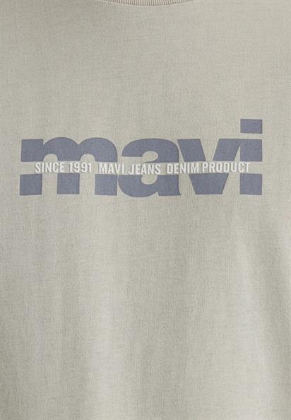 Mavi Baskılı Erkek Tişört - 0610943-70144