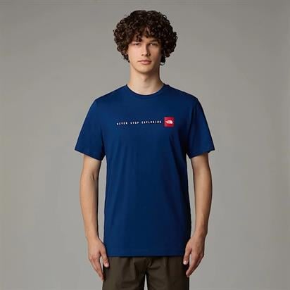 The North Face M Ss Never Stop Explorıng Tee Erkek T-Shirt NF0A87NSD1R1