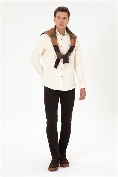 U.S Polo Assn. Erkek Dokuma Gömlek