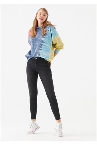 Mavi Tess Smoke Gold Luxury Kadın Pantolon