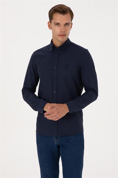 U.S. Polo Assn. Erkek Dokuma Gömlek 2225592