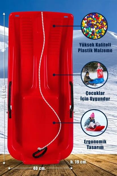 Saban Frenli Plastik Çocuk Kızak-SB7536